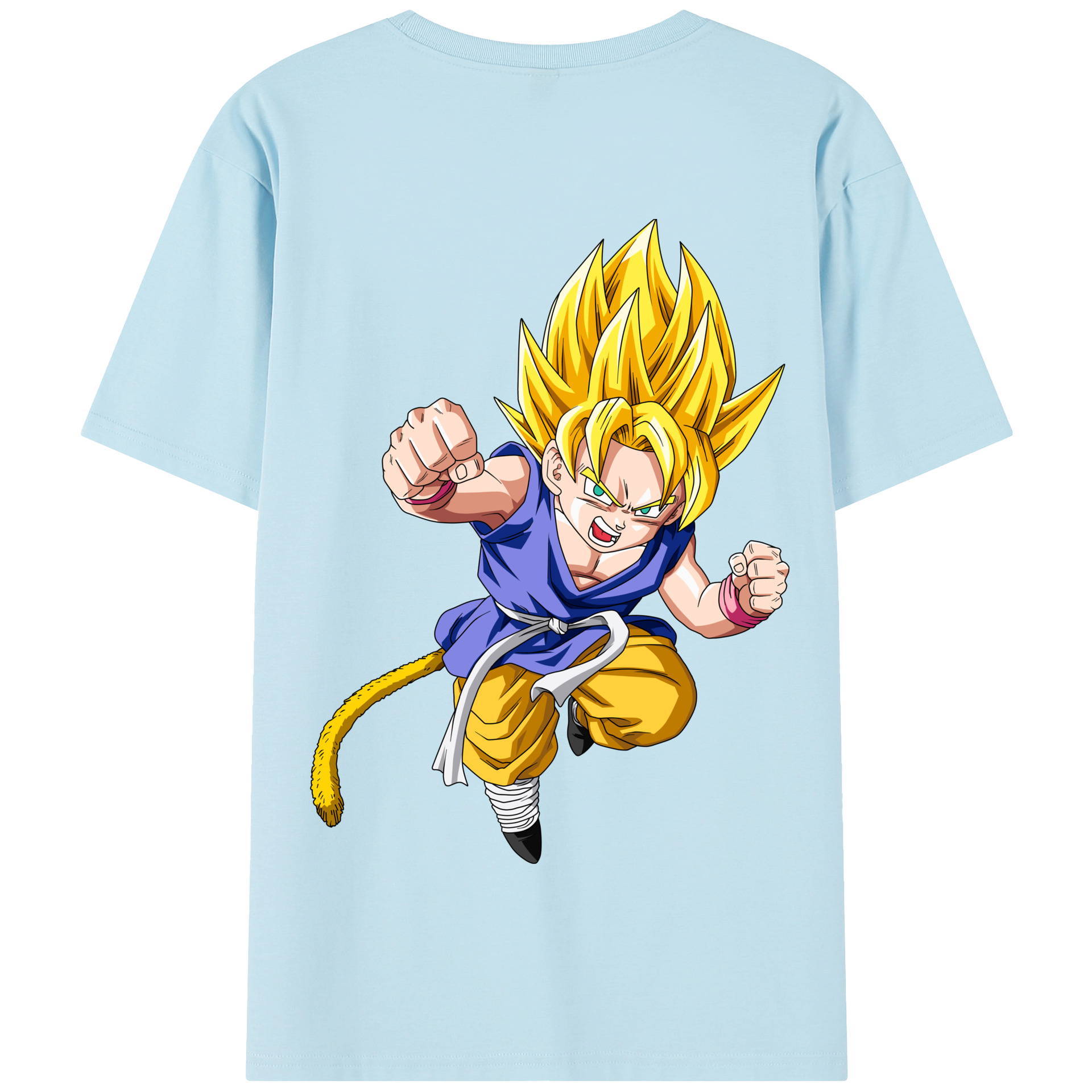 （画像用） ドラゴンボール ベジット DRAGON BALL Vegetto 綿100％半袖Tシャツ（背面プリント）